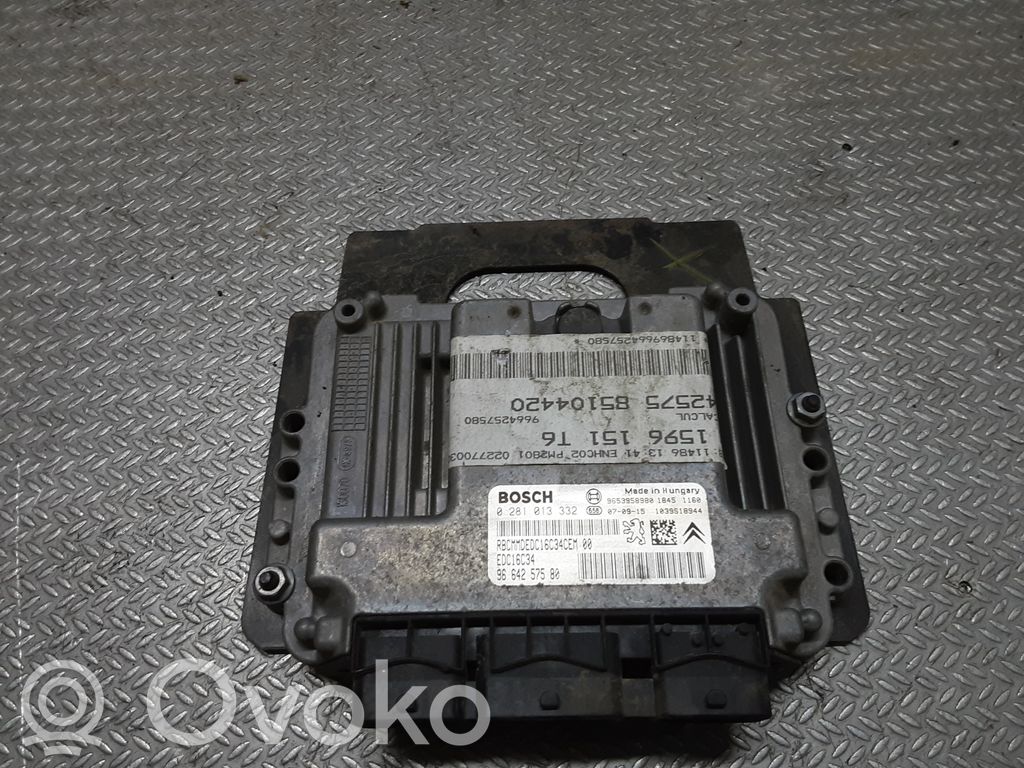 Engine control unit/module   0281013332,9653958980