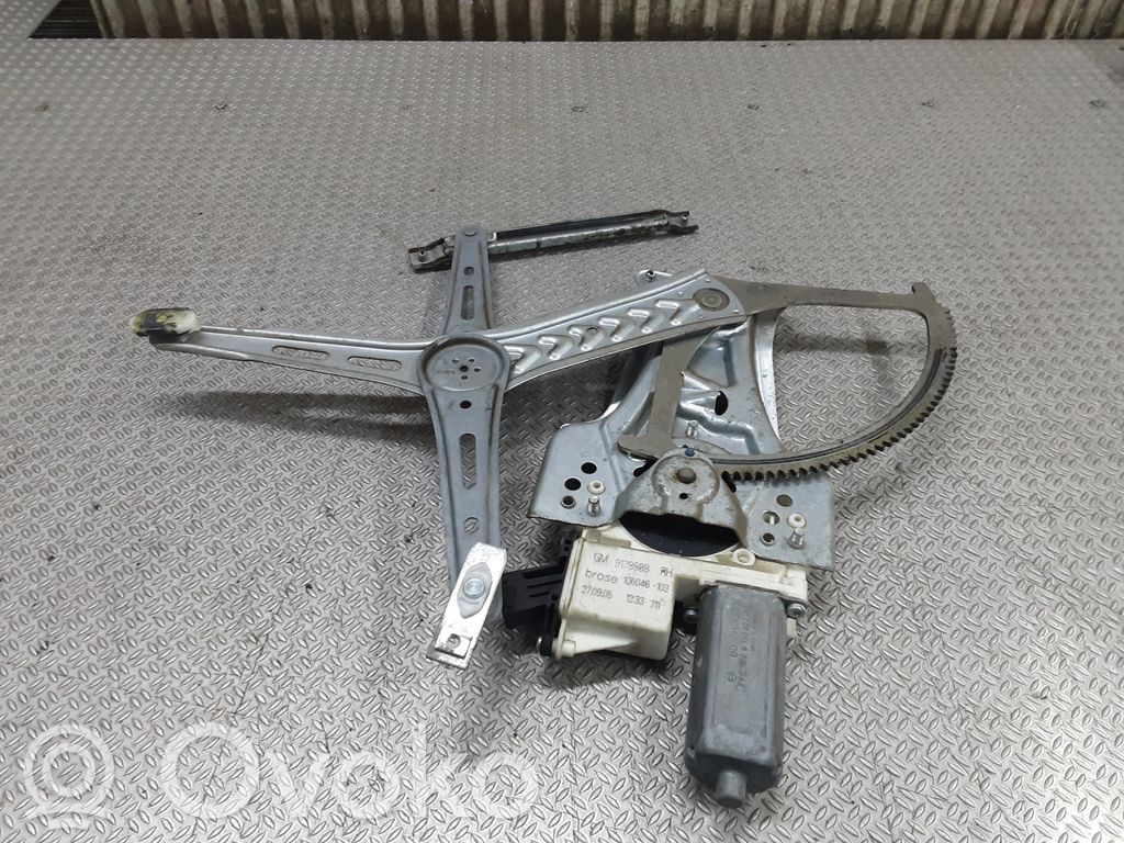 Opel Vectra C Elektryczny podnośnik szyby drzwi przednich 