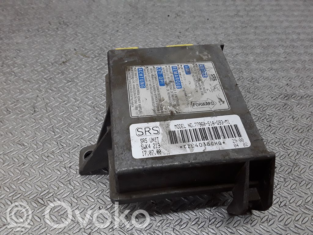 Honda Accord Airbag control unit/module 