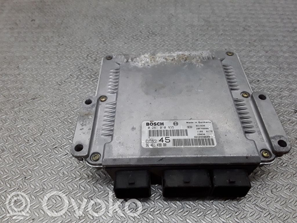 Peugeot 307 Engine control unit/module 