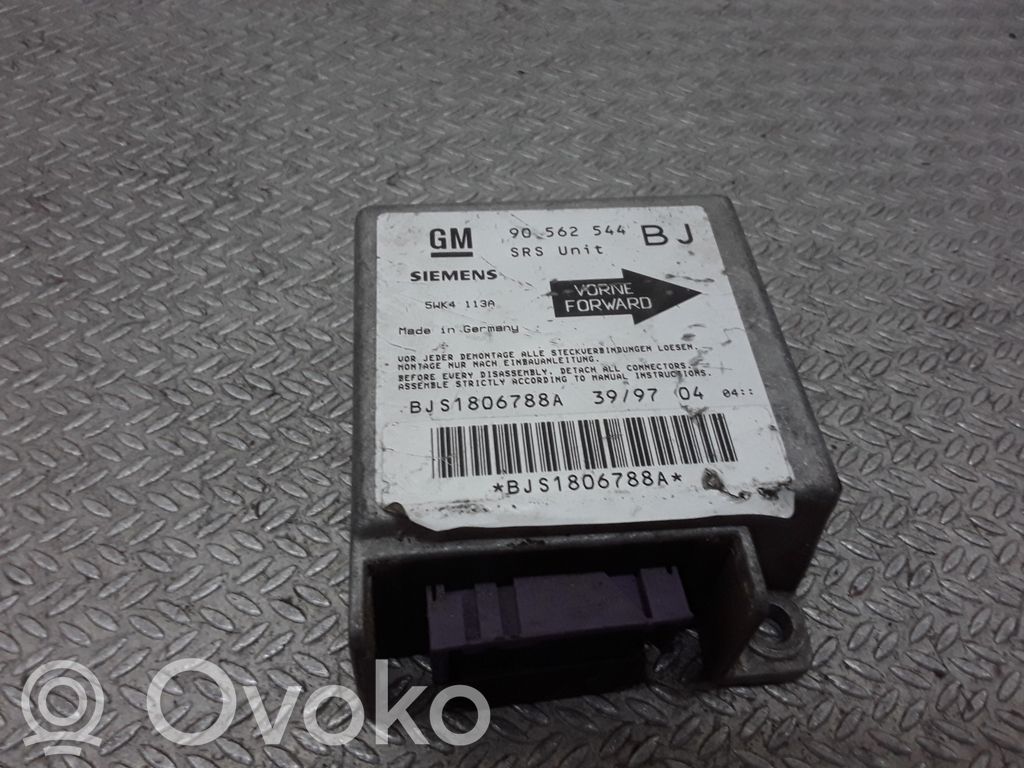 Opel Astra F Sterownik / Moduł Airbag 