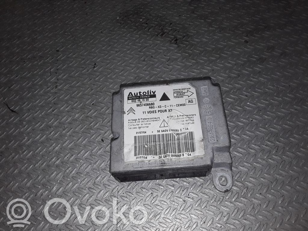 Citroen C5 Airbag control unit/module 
