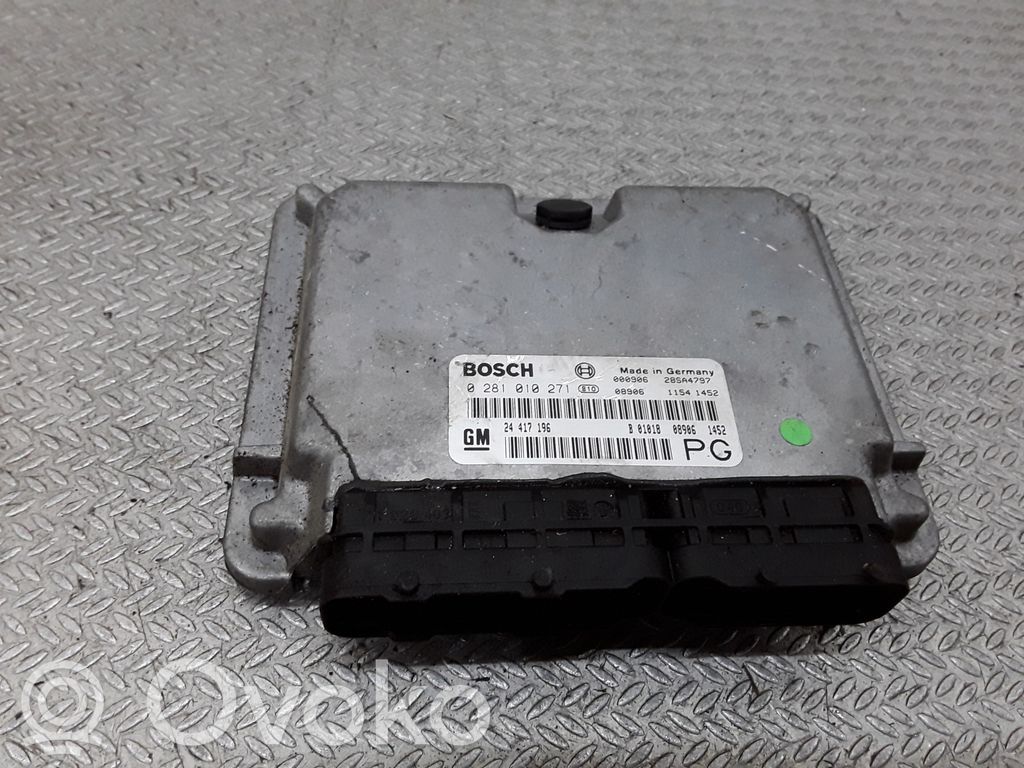 Opel Vectra B Centralina/modulo del motore 