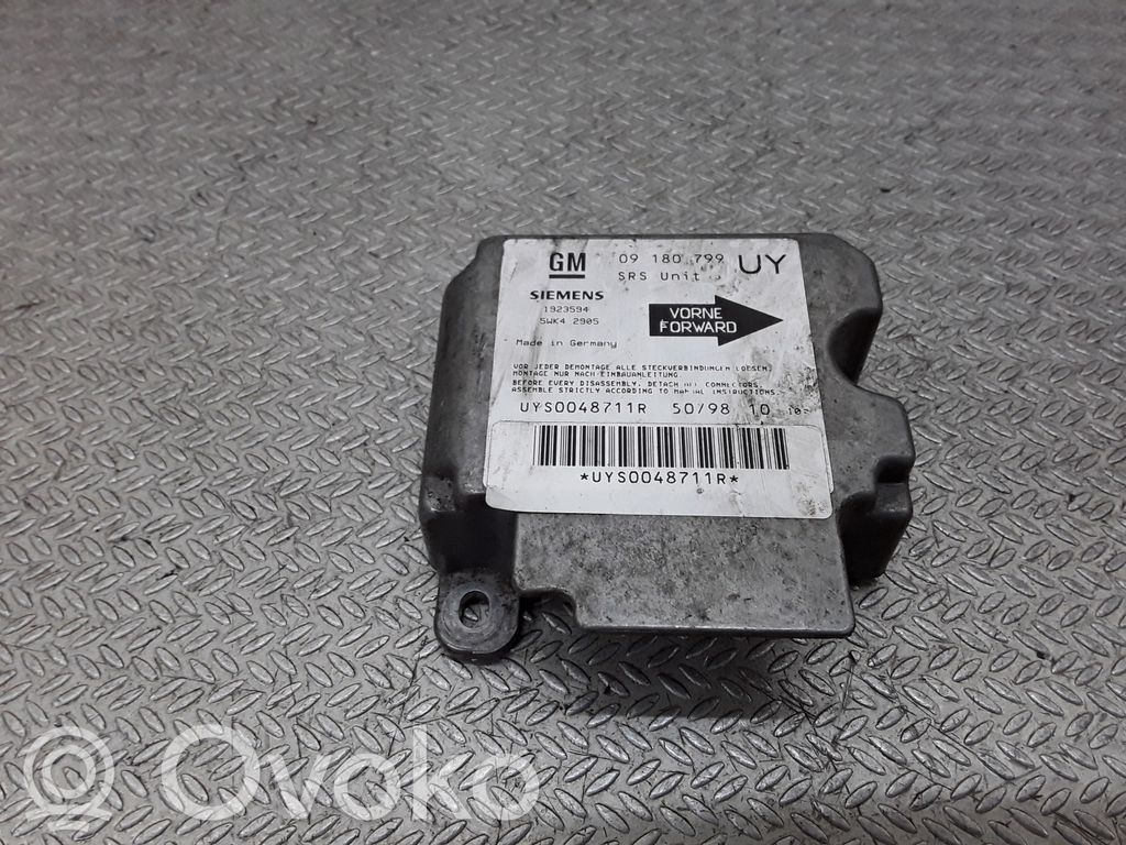 Opel Astra G Airbag control unit/module 
