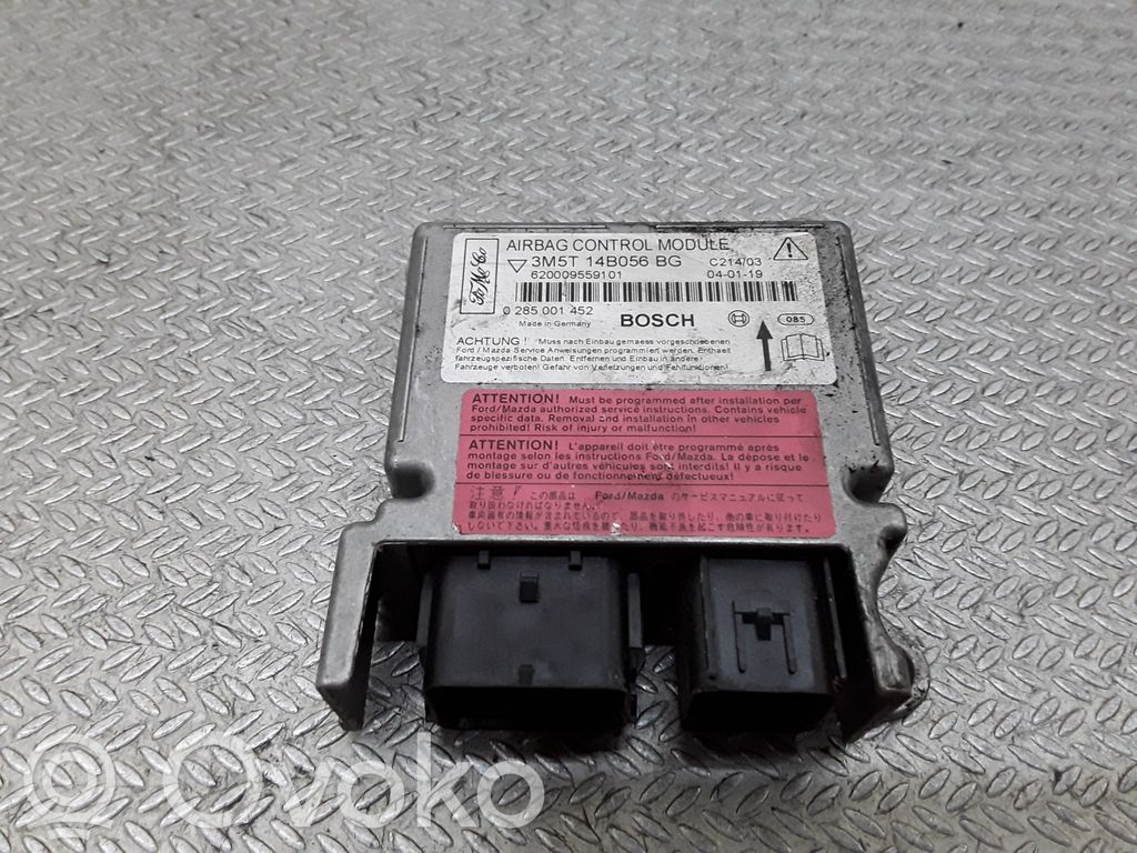 Turvatyynyn ohjainlaite/moduuli   3M5T14B056BG,0285001452