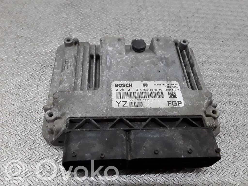 Moottorin ohjainlaite/moduuli   0281011914,55193968