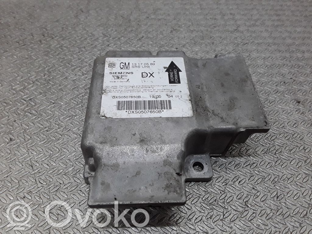 Airbag control unit/module   13170589,5WK43471