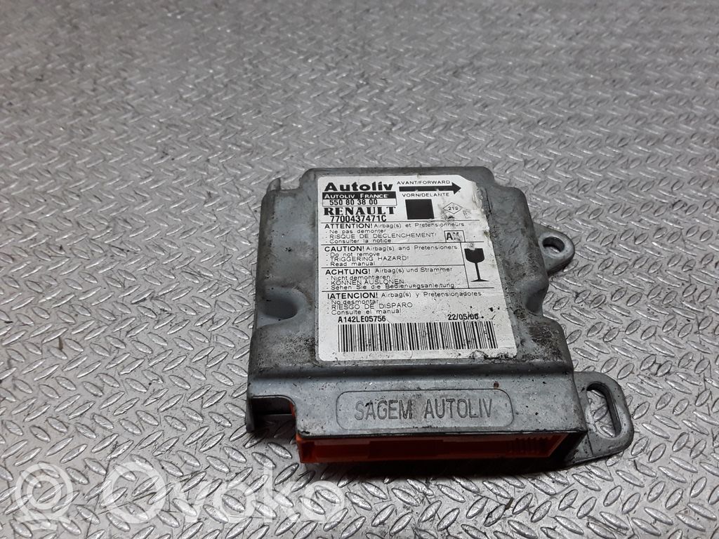 Renault Scenic I Airbag control unit/module 