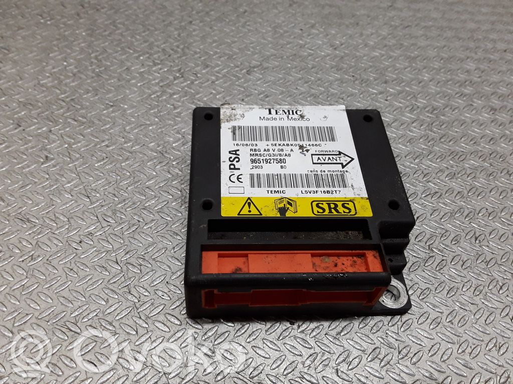 Airbag control unit/module   9651927580