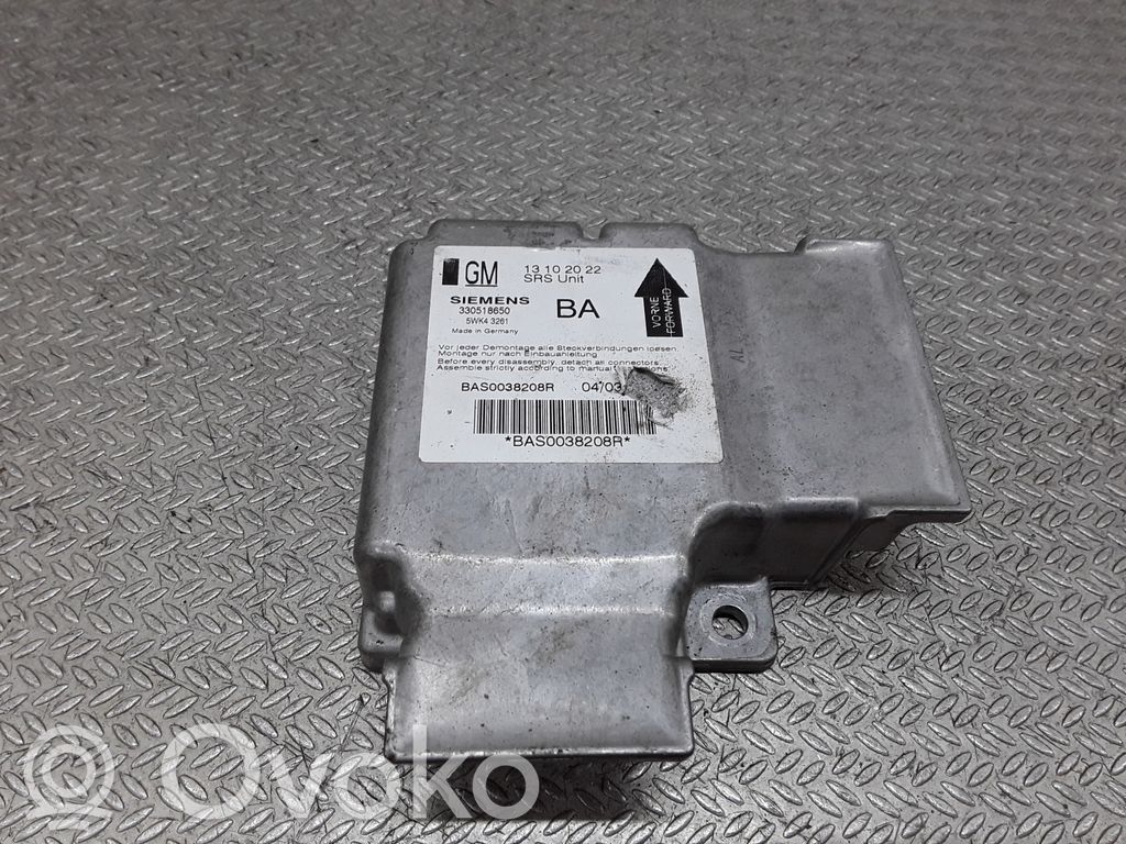 Module de contrôle airbag   13102022,5WK43261