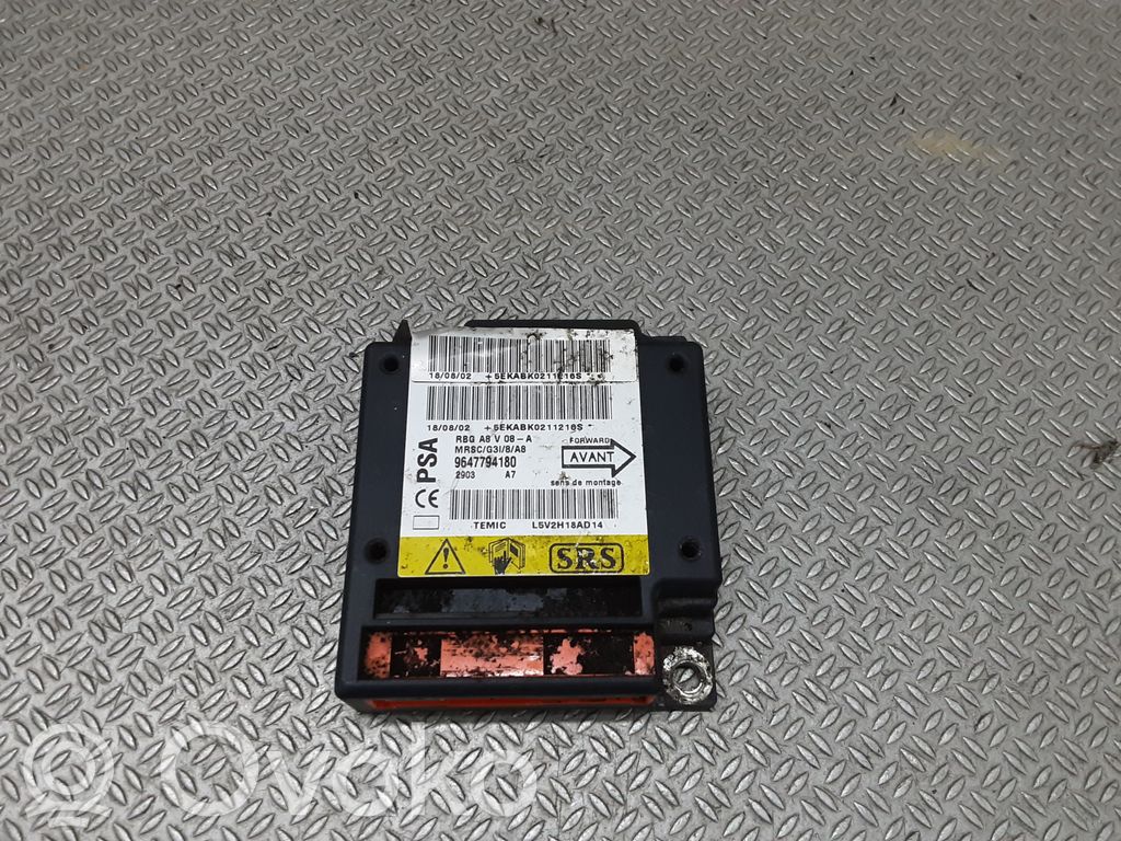 Citroen C3 Airbag control unit/module 