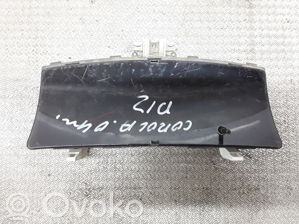 Toyota Corolla Verso E121 Geschwindigkeitsmesser Cockpit 