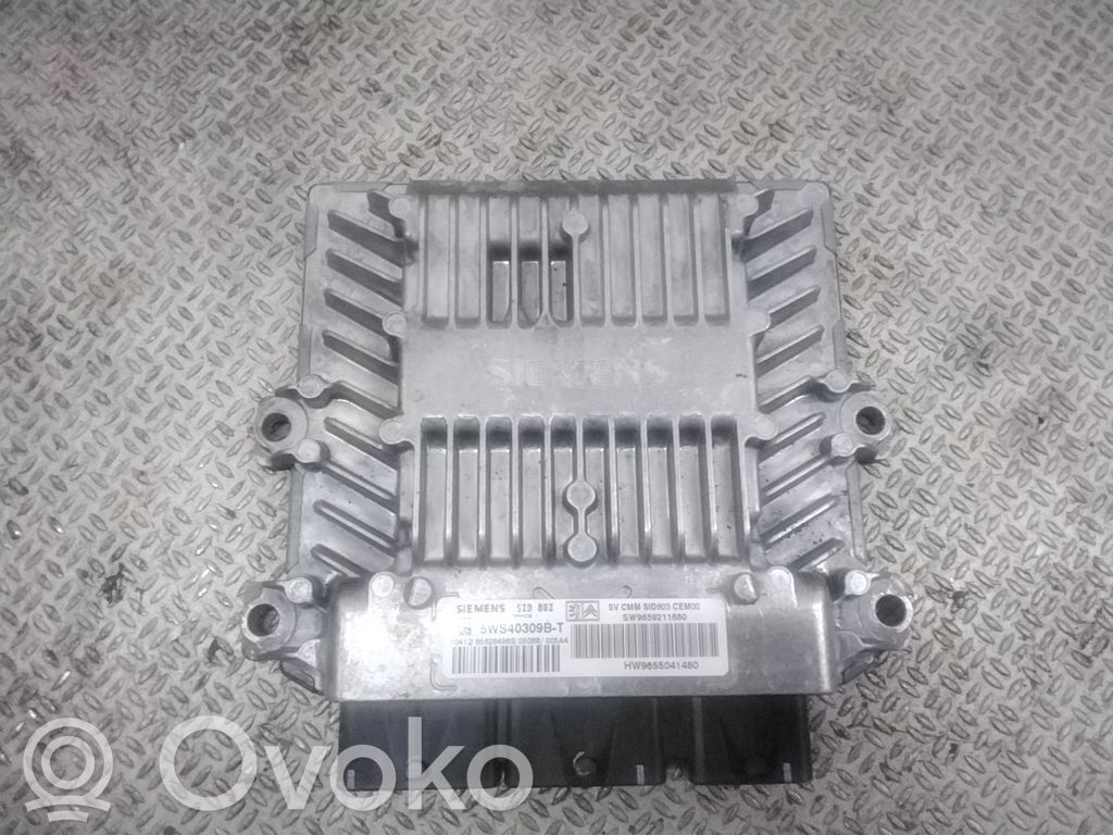 Engine control unit/module   9659211680,5WS40309BT