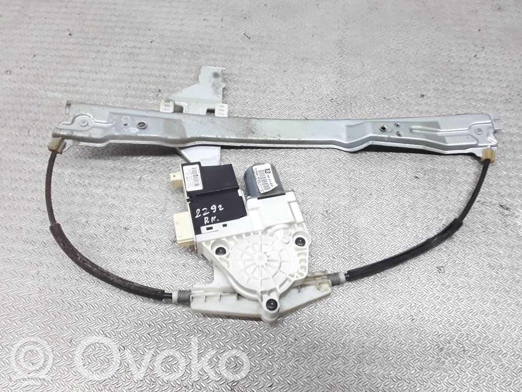 Citroen C4 I Priekšpusē elektriskā loga pacelšanas mehānisma komplekts 