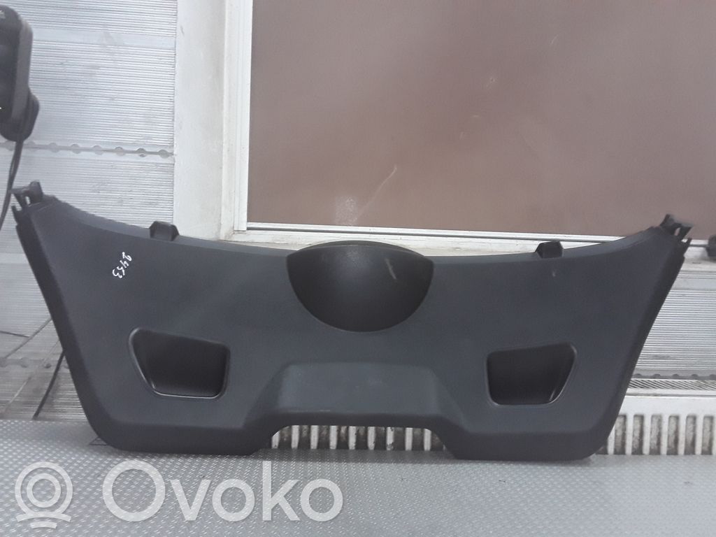 Peugeot 207 Tailgate/boot lid cover trim 