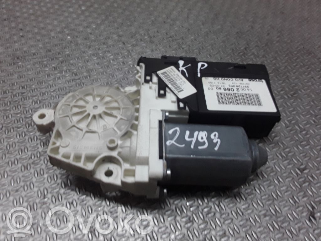 Peugeot 807 Motor del regulador de la ventanilla de la puerta delantera 