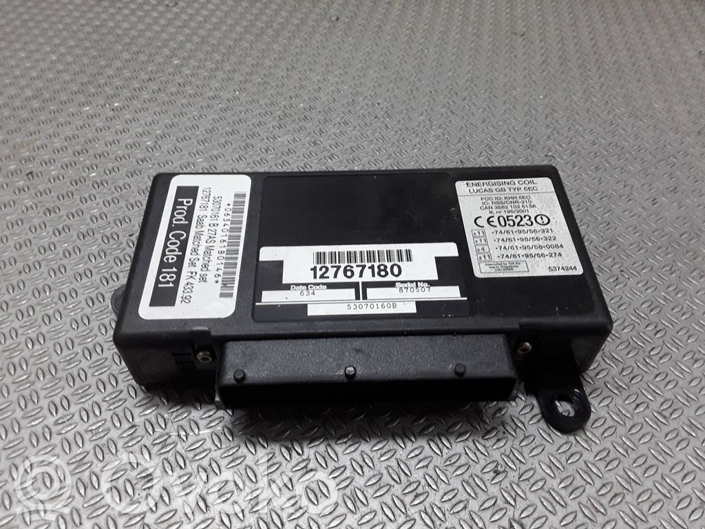 Comfort/convenience module   53070161,12767180