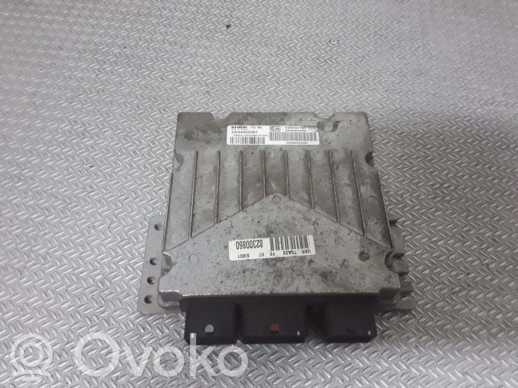 Engine control unit/module   5WS40030,SW9646449280