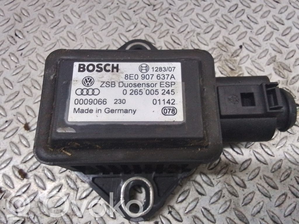 Audi A4 S4 B6 8E 8H Sensore di imbardata accelerazione ESP