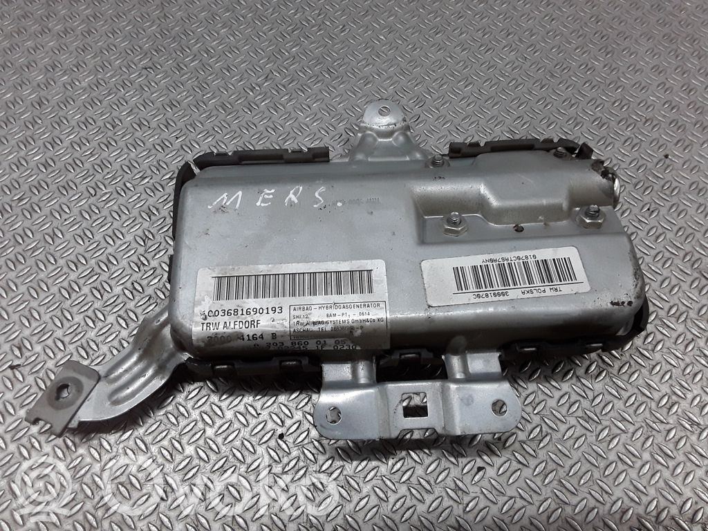 Mercedes-Benz C W203 Airbag portiera posteriore