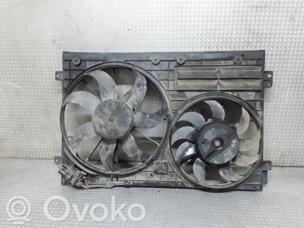 Skoda Yeti (5L) Ventilateur de refroidissement de radiateur électrique 