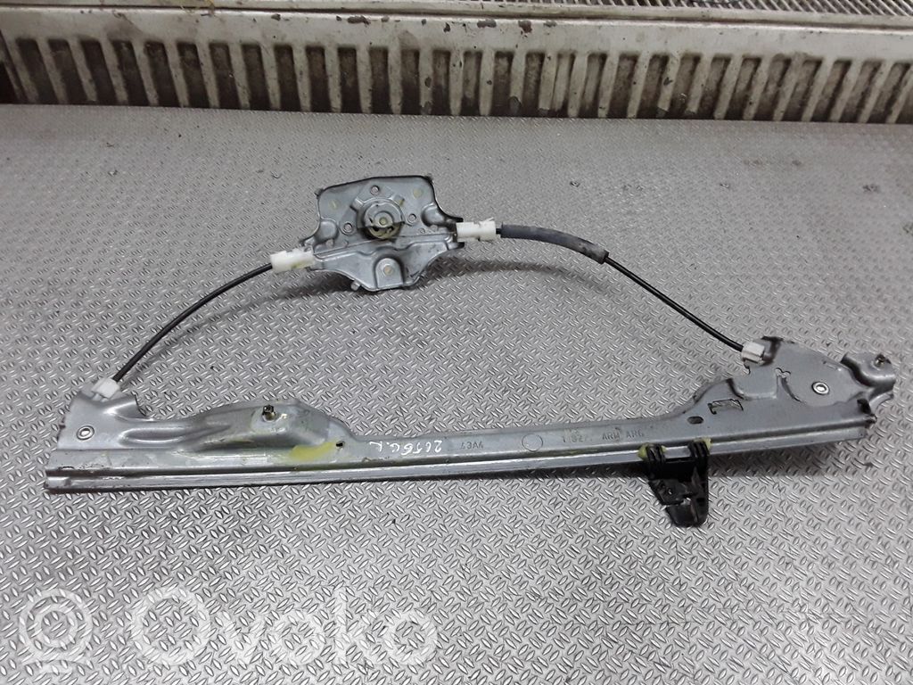 Renault Modus Regulador manual de la ventanilla trasera 