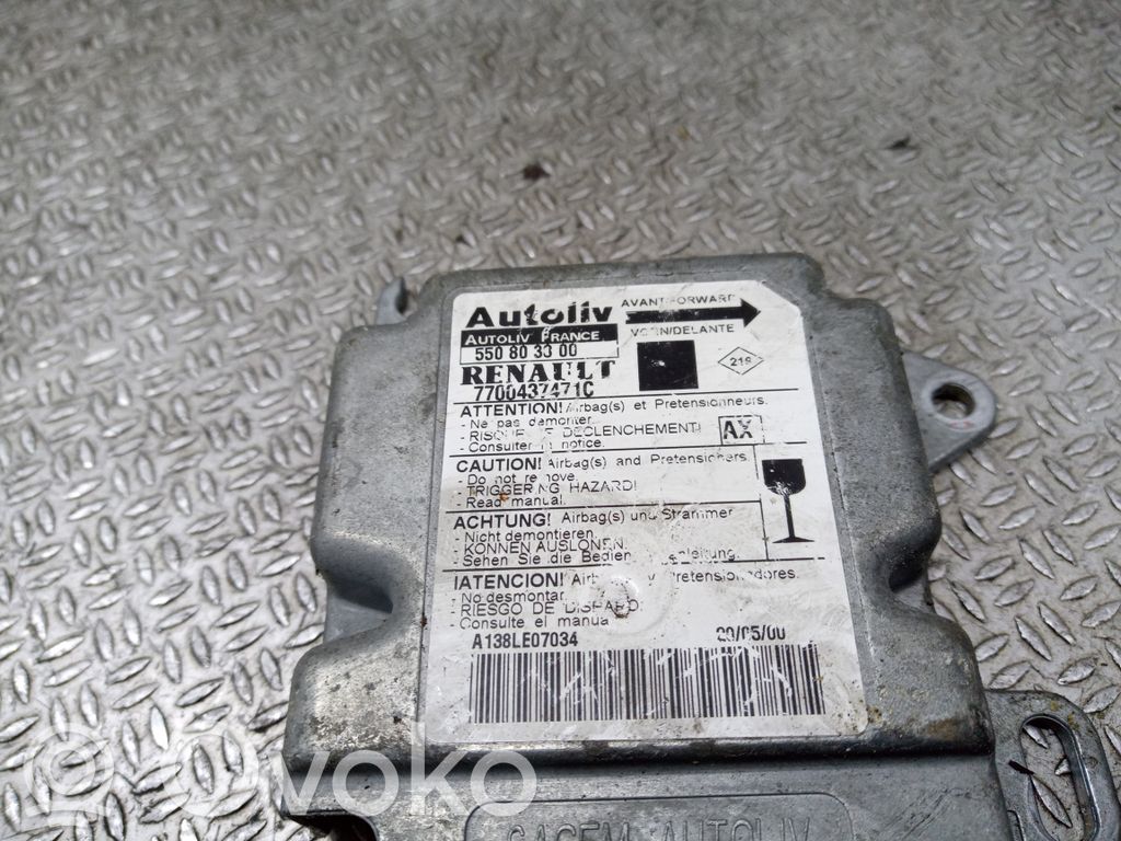 Airbag control unit/module   7700437471C