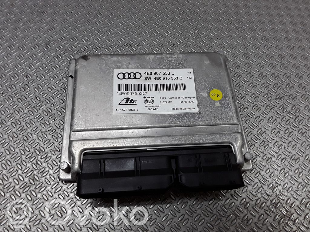 Audi A8 S8 D3 4E Unidad de control/módulo de la suspensión 
