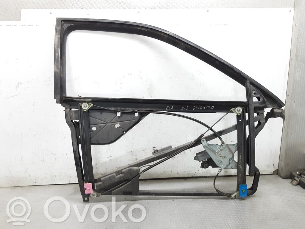 Audi A3 S3 8L Priekinio el. Lango pakėlimo mechanizmo komplektas 