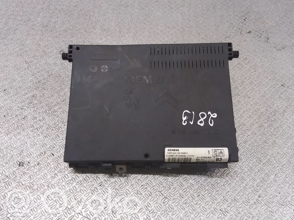 Peugeot 206 Komfortsteuergerät Bordnetzsteuergerät 