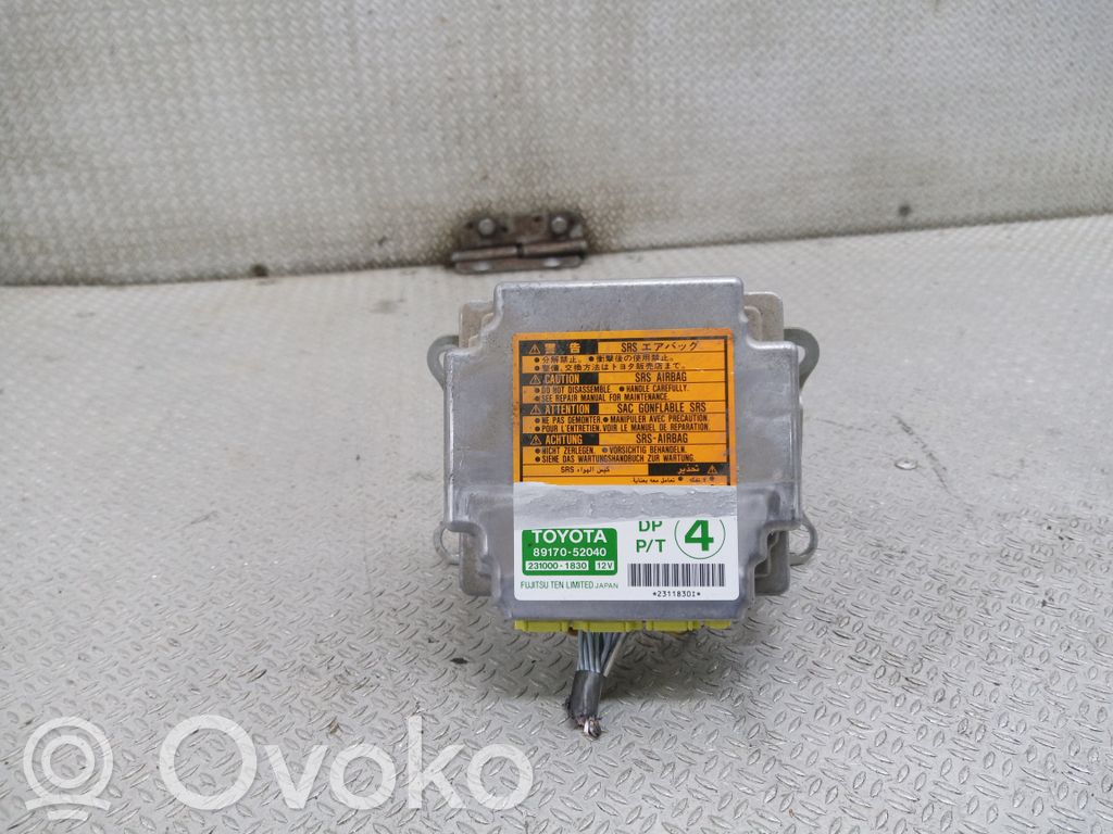 Turvatyynyn ohjainlaite/moduuli   8917052040