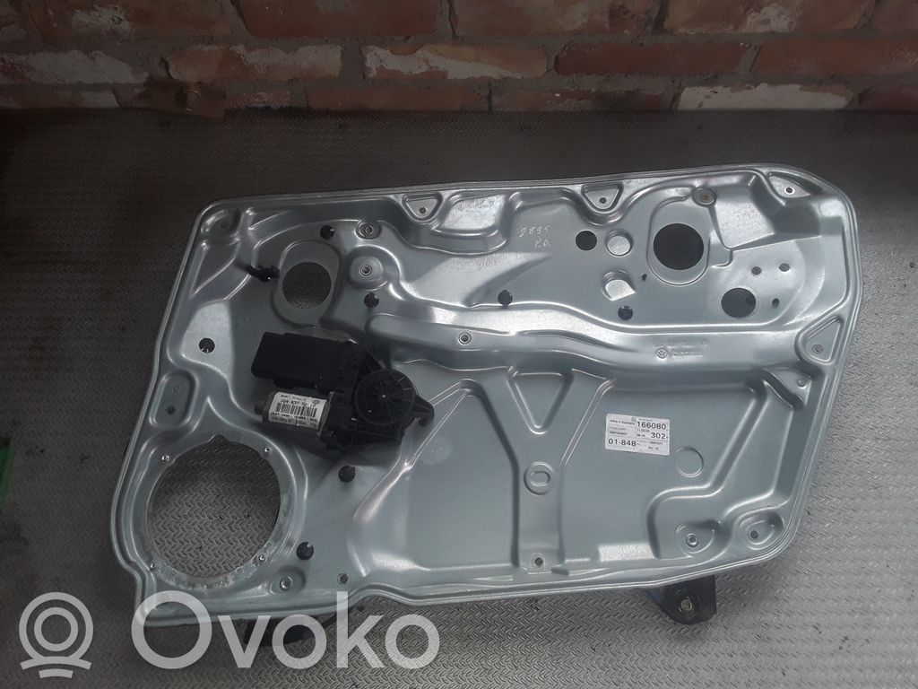 Macara ușă față cu motor   3B4837756D,3B4837752LB