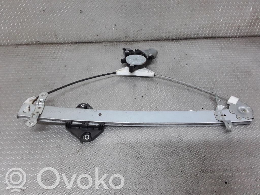 Front door window regulator with motor