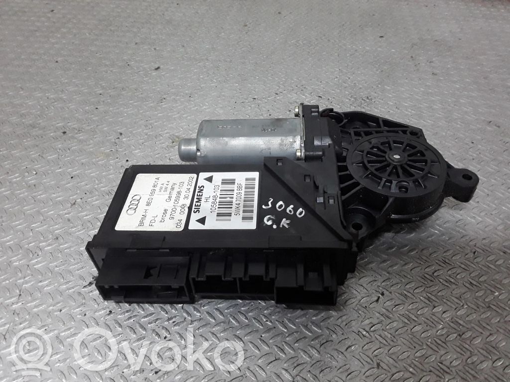 Audi A4 S4 B6 8E 8H Motorino alzacristalli della portiera posteriore