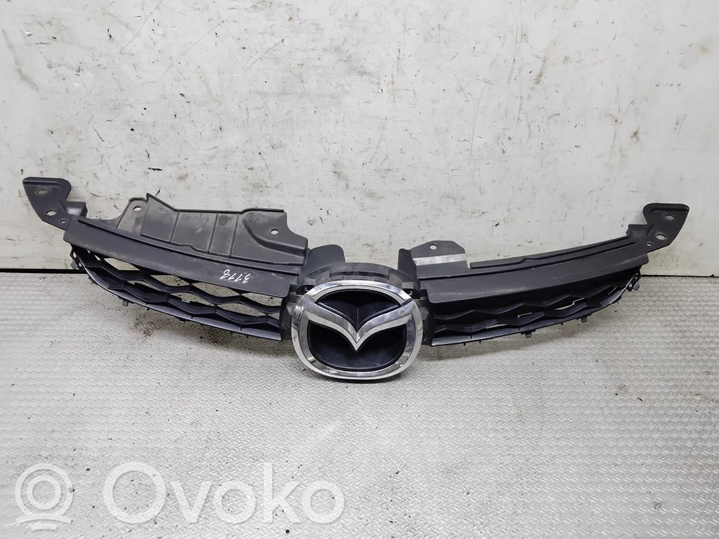 Mazda CX-7 Etupuskurin ylempi jäähdytinsäleikkö 
