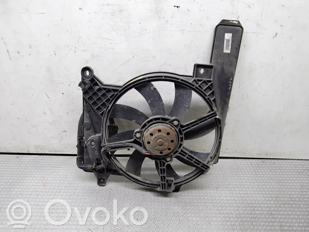 Opel Meriva A Elektrinis radiatorių ventiliatorius 