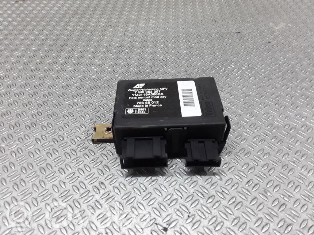 Unidad de control/módulo inmovilizadora   7M5953257