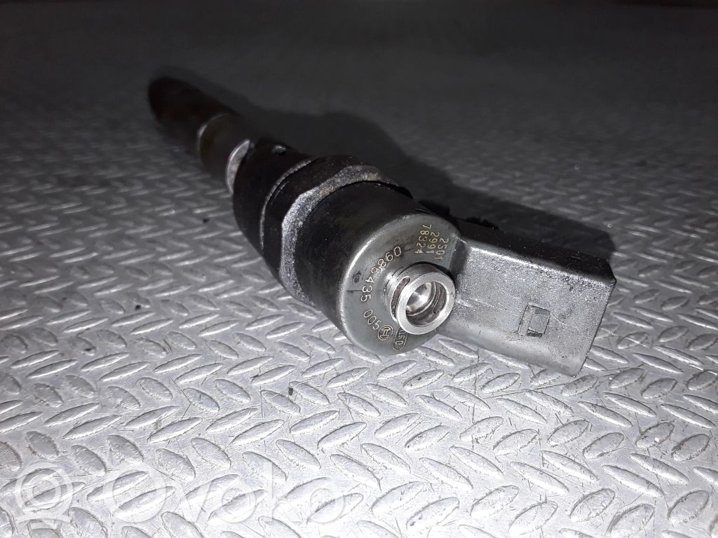 Inyector de combustible   0986435005