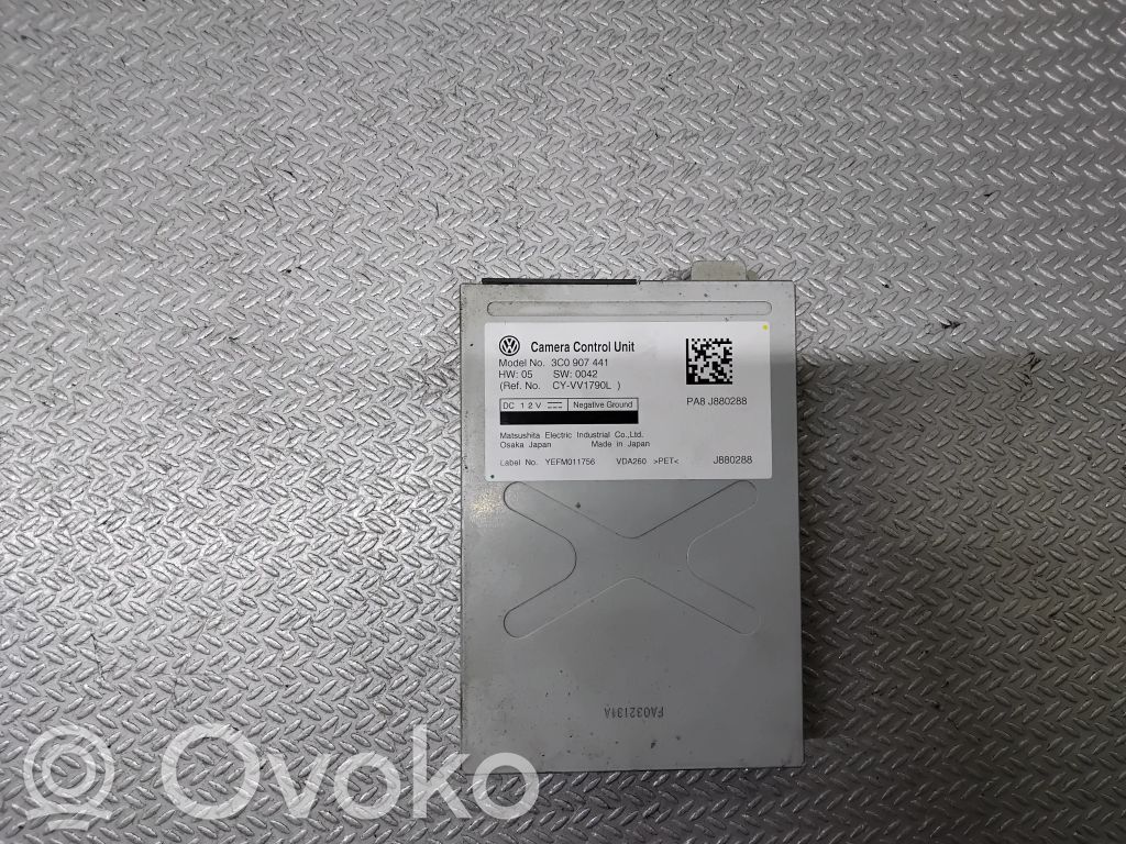 Volkswagen PASSAT B6 Camera control unit module 