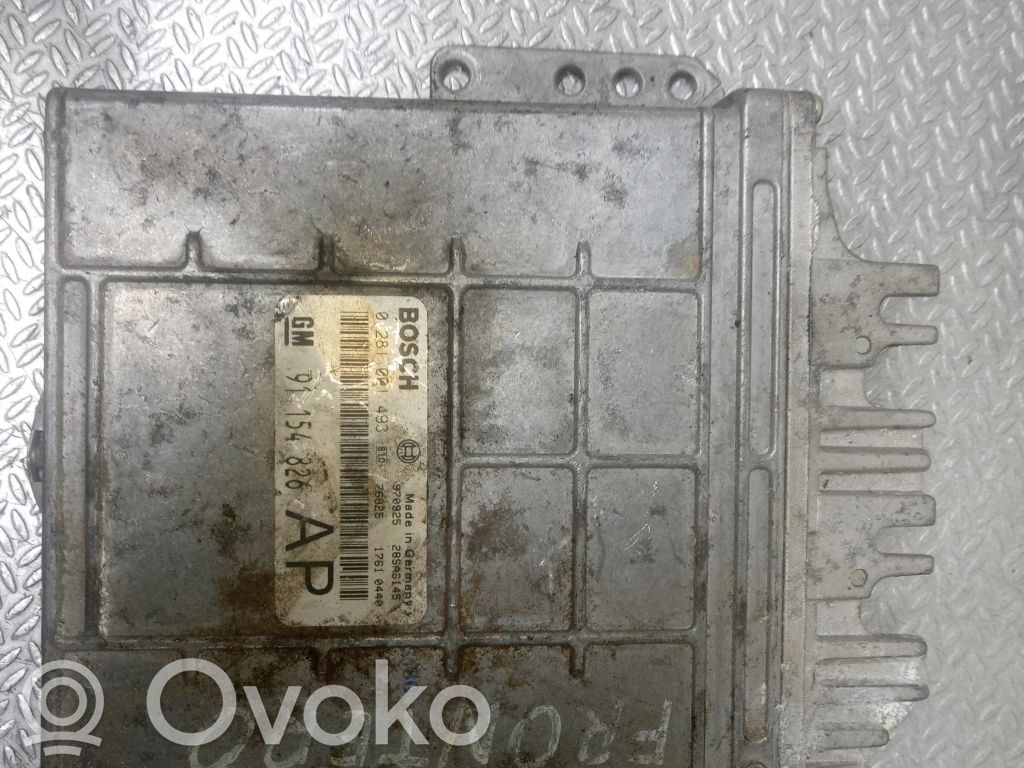Engine control unit/module   0281001493,91154826
