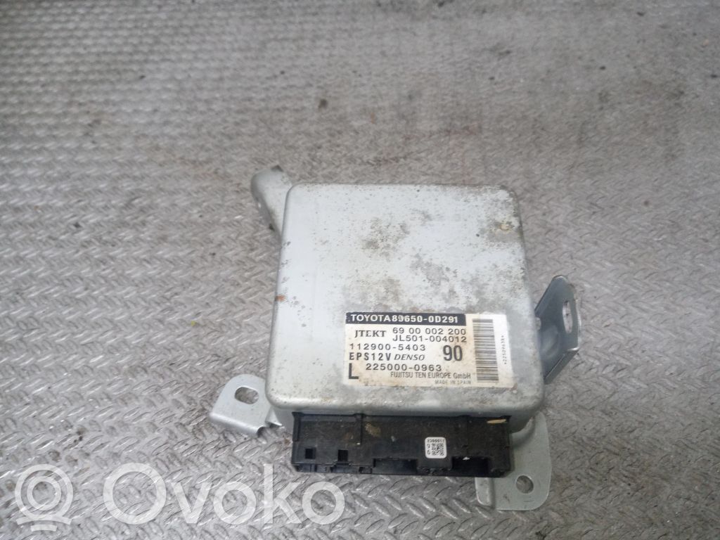Toyota Yaris Power steering control unit/module 