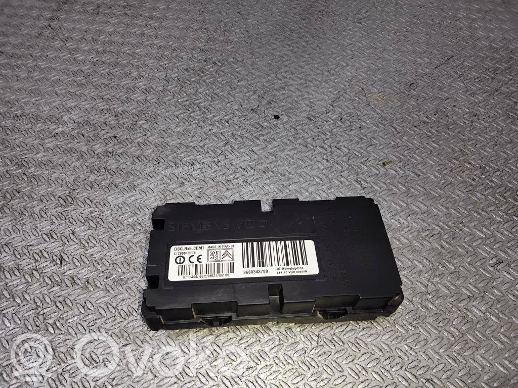 Peugeot 607 Tire pressure control unit 