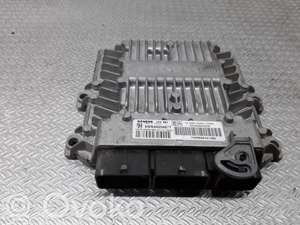Peugeot 407 Engine control unit/module 