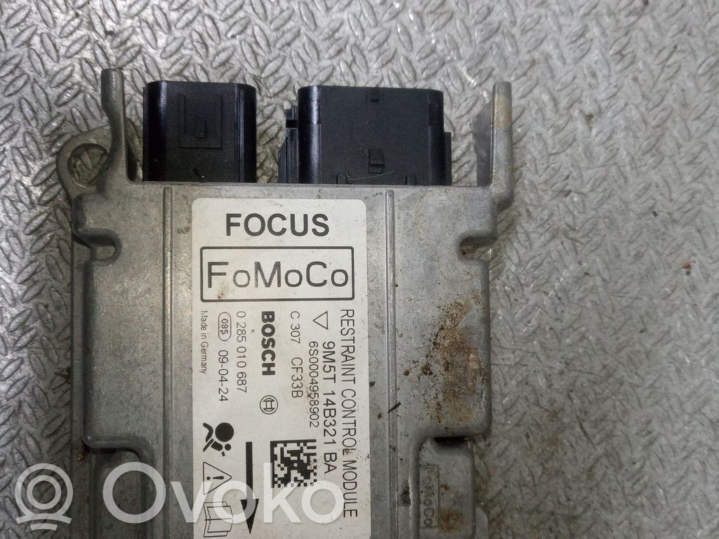Module de contrôle airbag   9M5T14B321BA,0285010687