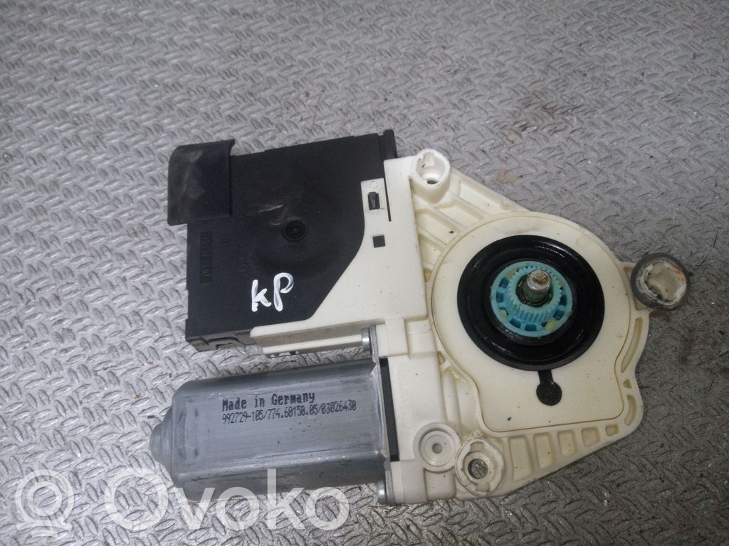 Volkswagen PASSAT B6 Silnik regulatora szyby drzwi przednich 