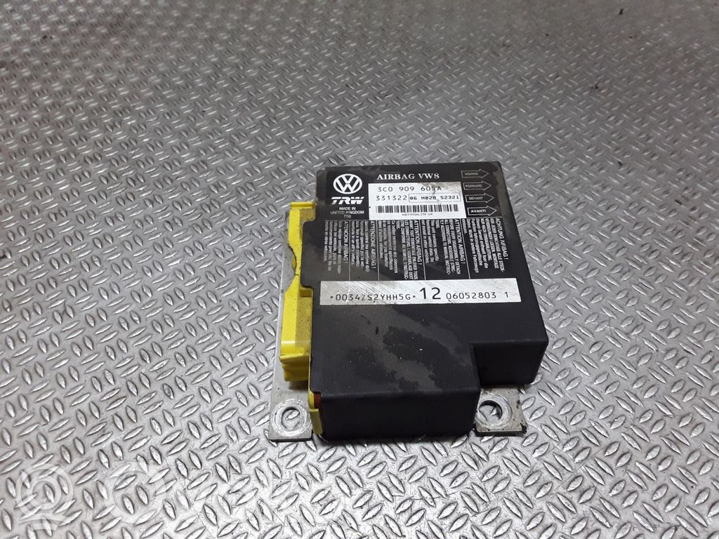 Volkswagen PASSAT B6 Unitate/modul de comandă airbaguri 