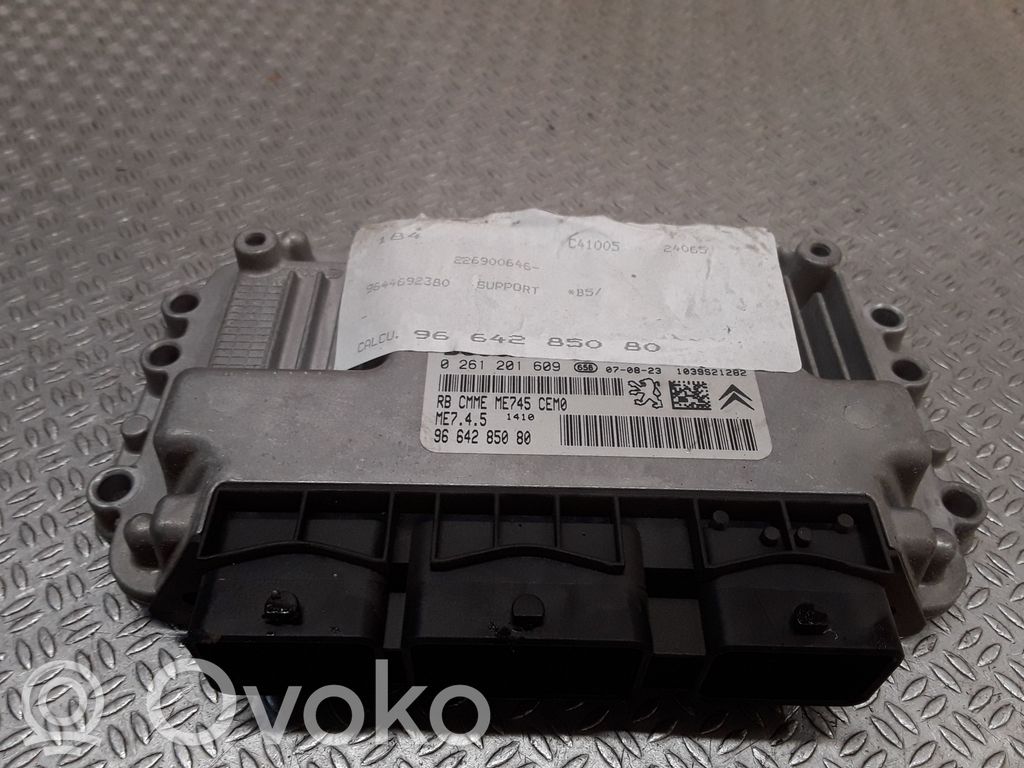 Citroen C4 I Engine control unit/module 