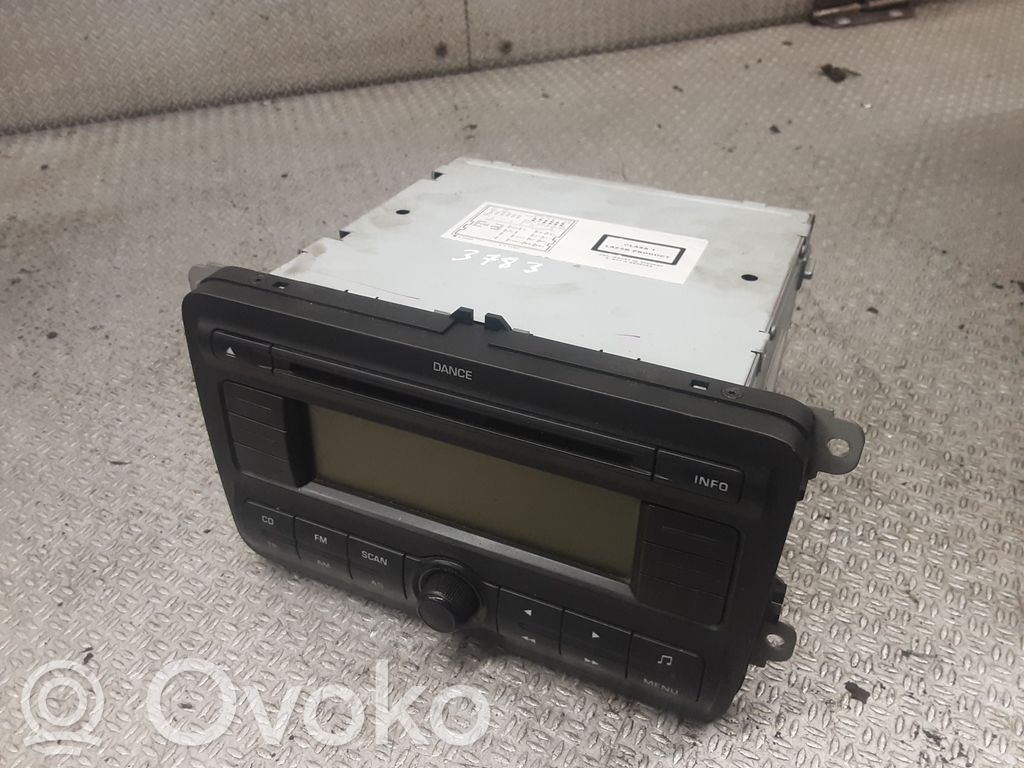 Skoda Fabia Mk2 (5J) Panel / Radioodtwarzacz CD/DVD/GPS
