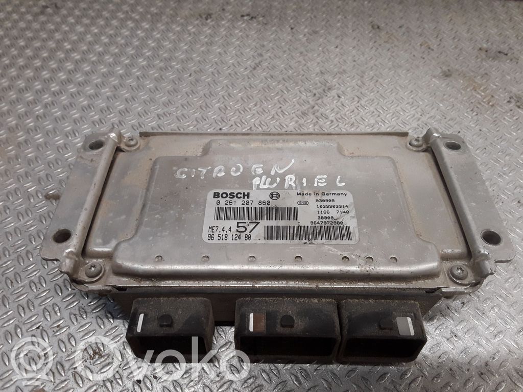 Citroen C3 Pluriel Engine control unit/module 