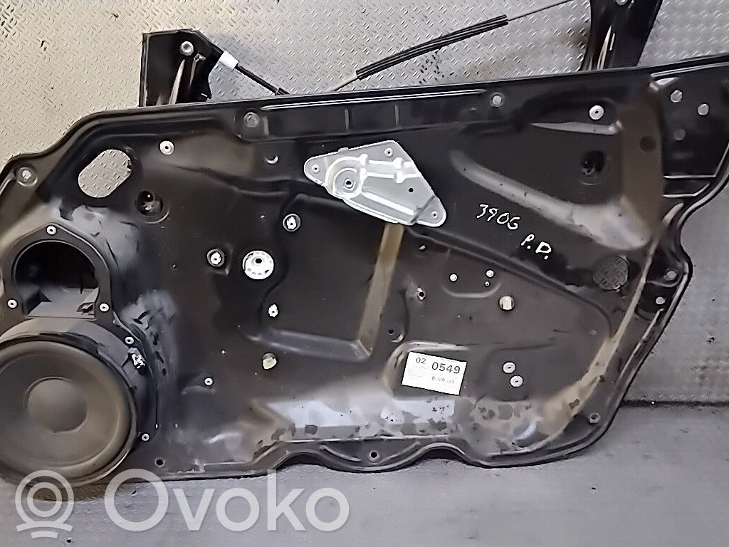 Volkswagen PASSAT B6 Meccanismo di sollevamento del finestrino anteriore senza motorino